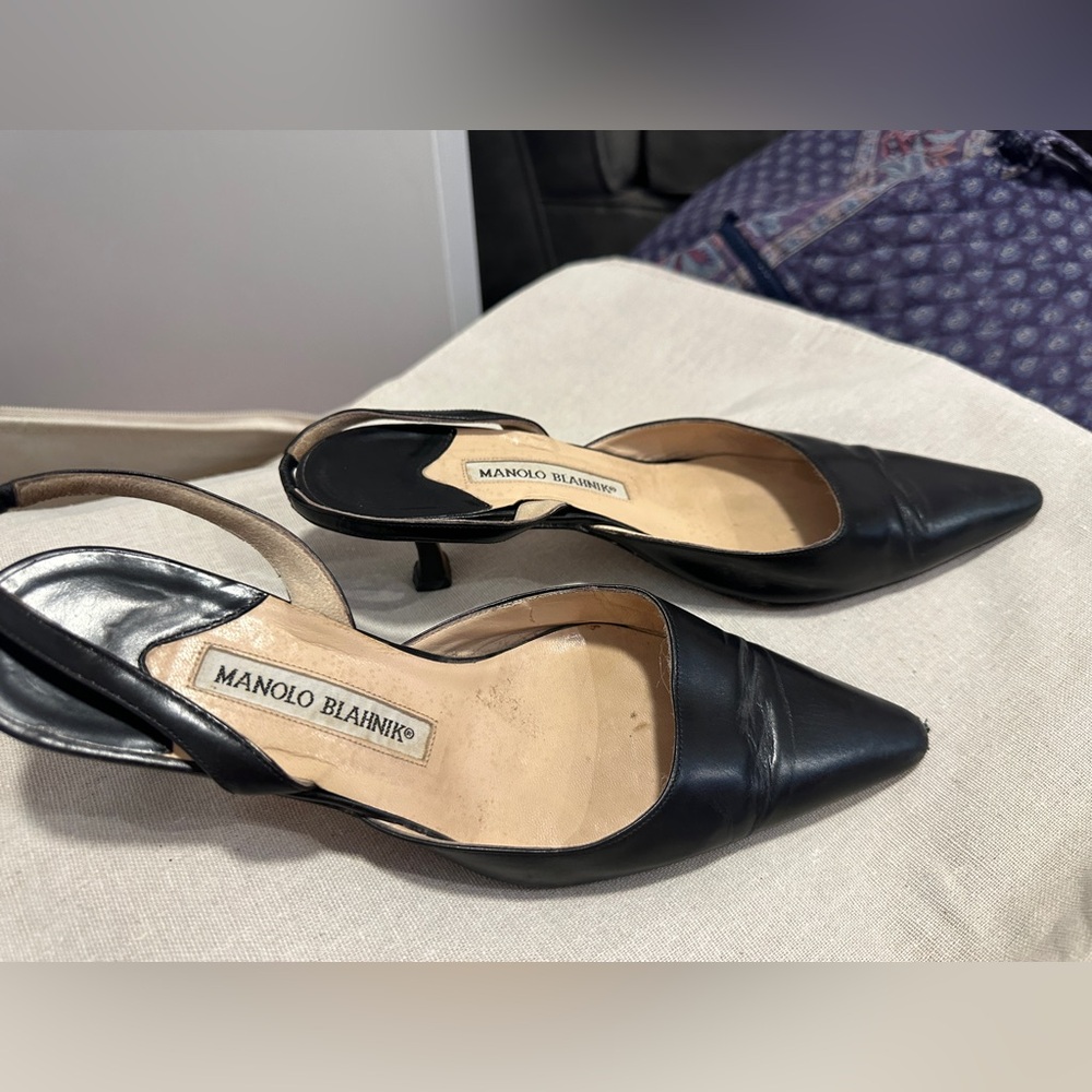 OG manolos bought at Berdorf. Carolyne style